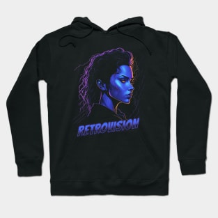 Retrovision Woman Hoodie